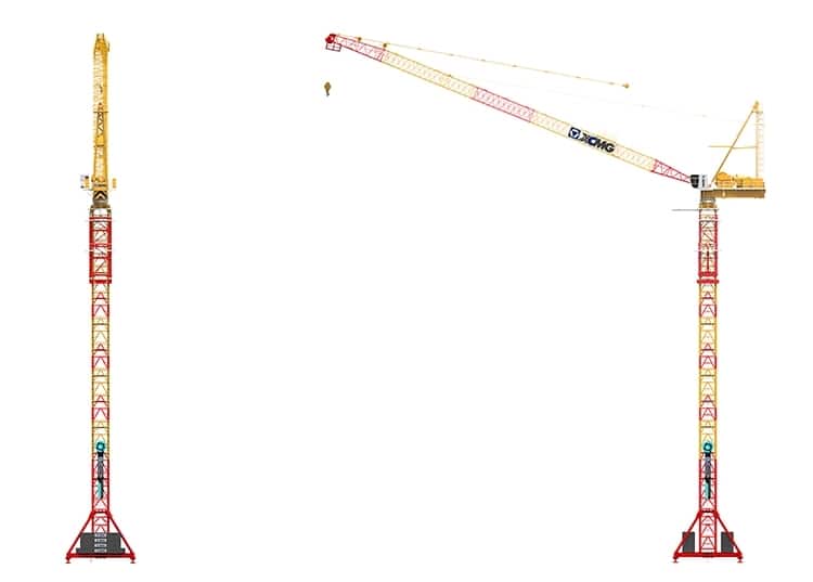 XCMG Official Asia Luffing Tower Crane XL4015L–6 Crane Tower Price